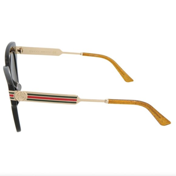 Gucci Tri Colored Cat Eye Sunglasses - Picture 3 of 3